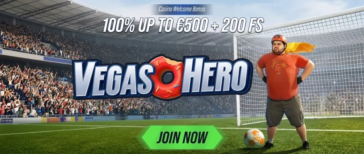 Vegas Hero banner