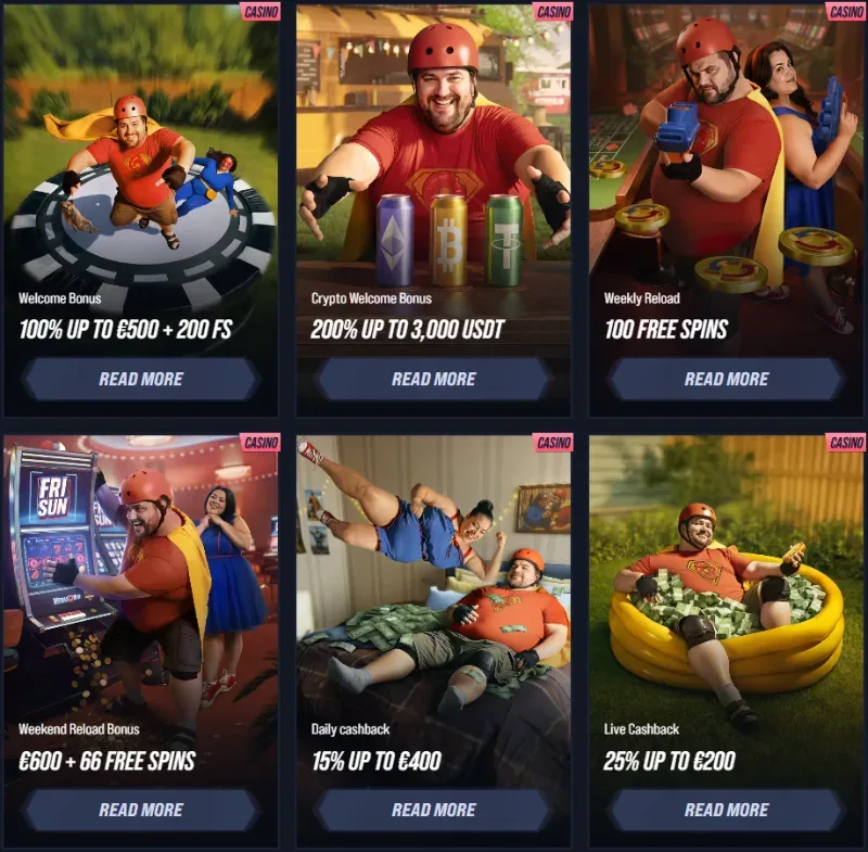 vegashero bonus